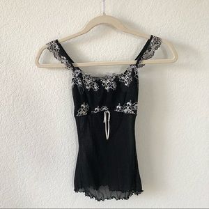 Beautiful sheer mesh top